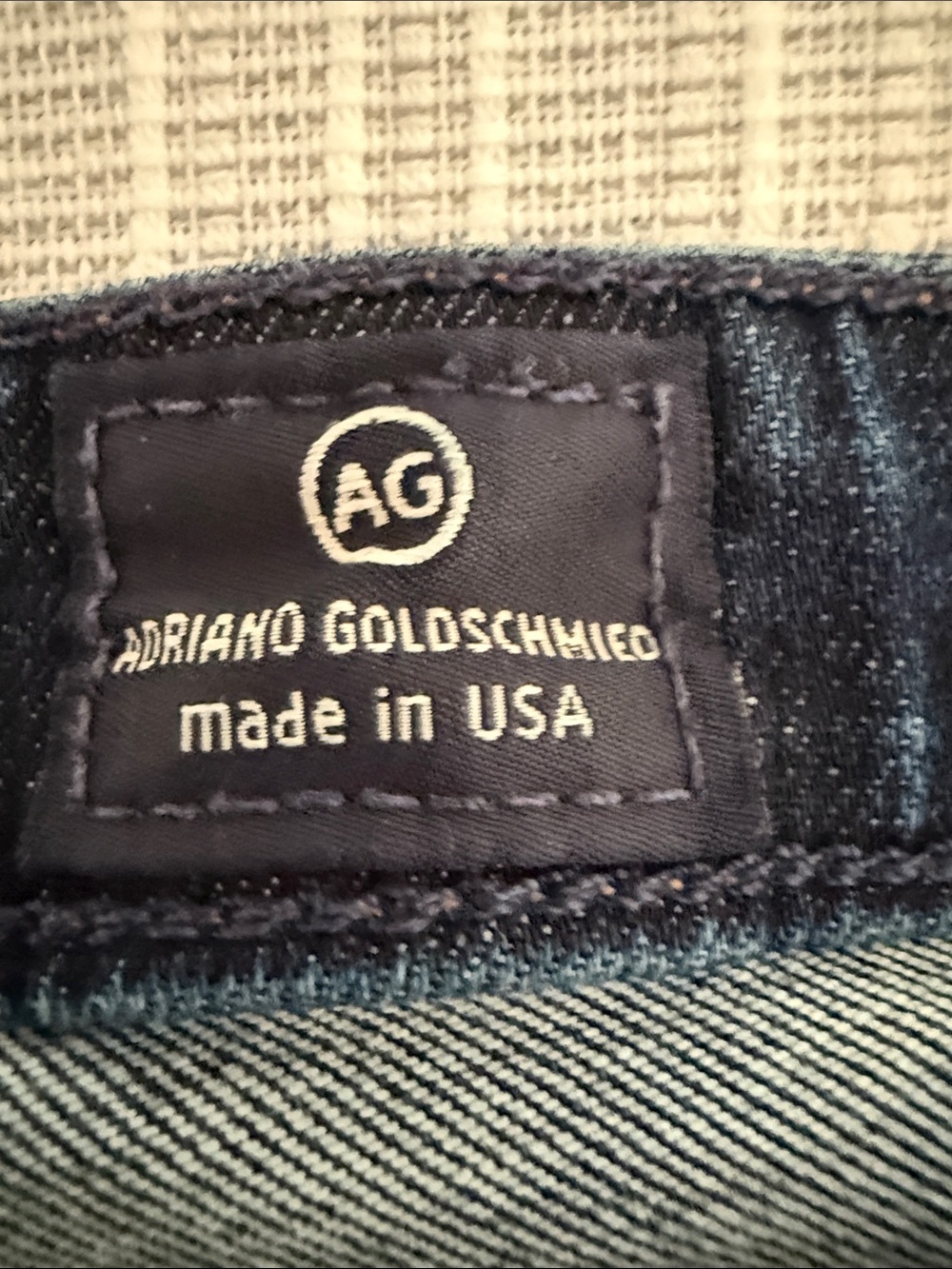 Ag Adriano Goldschmied Women's Dark Blue Skinny Jeans Sz 28 - Picture 3 of 6